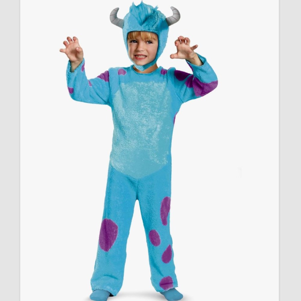 DISNEY PIXAR Toddler Monsters University Sulley Costume Size 2T NWT